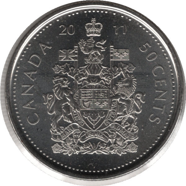 2011 Canada 50 Cents Coin (KM# 2304 Schn# 522 KM# 494)
