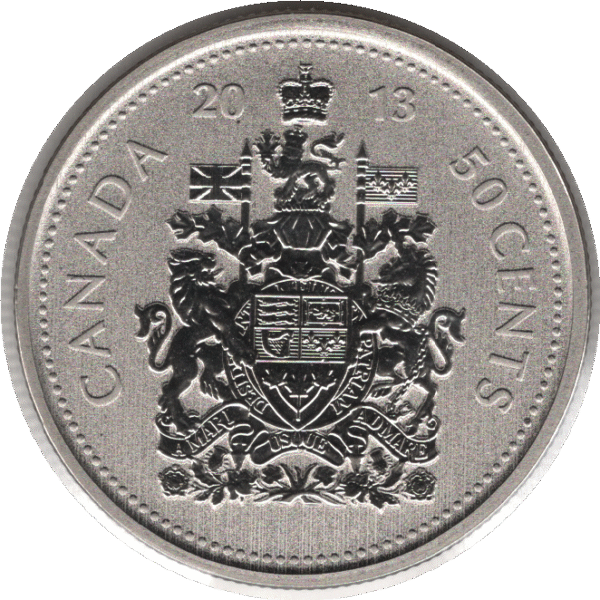 2013 Canada 50 Cents Coin Specimen (KM# 2304 Schn# 522 KM# 494)