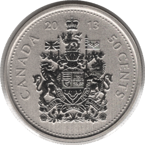 2013 Canada 50 Cents Coin Specimen (KM# 2304 Schn# 522 KM# 494)