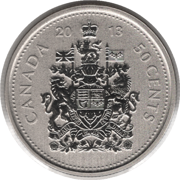 2013 Canada 50 Cents Coin Specimen (KM# 2304 Schn# 522 KM# 494)