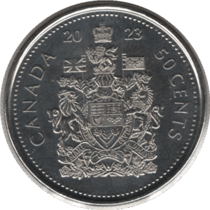 2023 Canada 50 Cents Coin Queen Elizabeth Obverse (KM# 3290)
