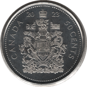 2023 Canada 50 Cents Coin Queen Elizabeth Obverse (KM# 3290)