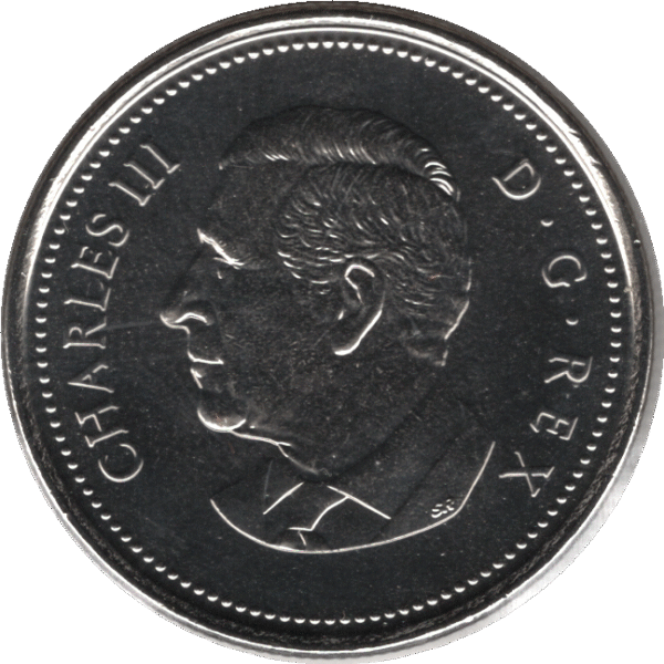 2024 Canada 50 Cents Coin Charles III (KM# 3339 KM# 3420)