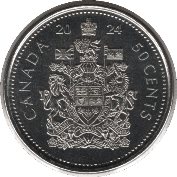 2024 Canada 50 Cents Coin Charles III (KM# 3339 KM# 3420)