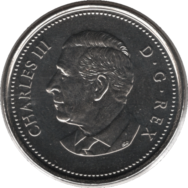 2024 Canada 50 Cents Coin Charles III (KM# 3339 KM# 3420)
