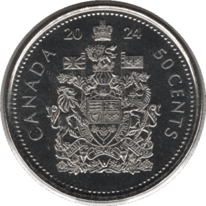 2024 Canada 50 Cents Coin Charles III (KM# 3339 KM# 3420)