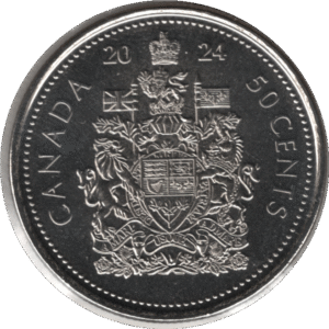 2024 Canada 50 Cents Coin Charles III (KM# 3339 KM# 3420)