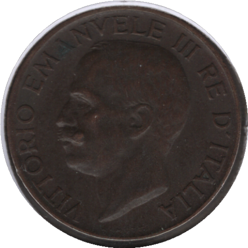 1932R Italy 5 Centesimi Coin (KM# 59 Schn# 59)