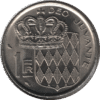 1974 Monaco 1 Franc Coin (KM# 140 Gad 1789# MC150)