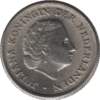 1962 Netherlands 10 Cents Coin (KM# 182 Schn# 66)