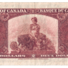 1937 2 Dollars The Bank of Canada H/B Prefix