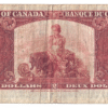 1937 2 Dollars Bank of Canada Z/B Prefix