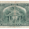 1937 1 Dollar The Bank of Canada D/M Prefix
