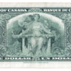 1937 1 Dollar The Bank of Canada R/N Prefix