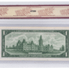 BCS Graded UNC 63 1967 Canada 1 Dollar Banknote