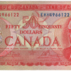 1975 EF 50 Dollars Canada EHH Prefix Crow/Bouey