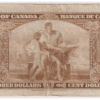 1937 100 Dollars Canada B/J Prefix