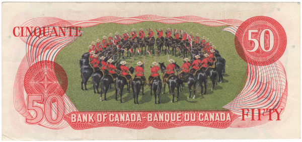 1975 EF 50 Dollars Canada EHG Prefix Crow/Bouey