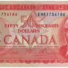 1975 50 Dollars Canada EHK Prefix