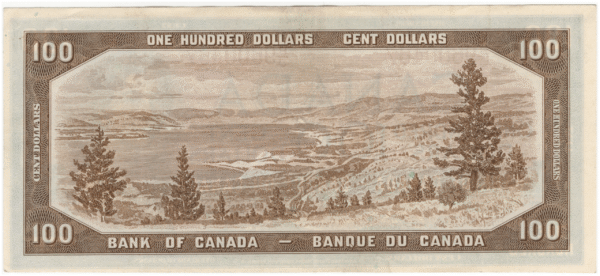 1954 Canada 100 Dollars B/J Prefix Lawson/Bouey