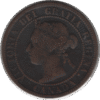 1896 Canada 1 Cent Coin (KM#7 Schön#5)