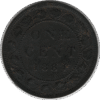 1884 Canada 1 Cent Coin Obv 2 (KM#7 Schön#5)