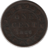 1888 Canada 1 Cent Coin RP Middle 8 (KM#7 Schön#5)