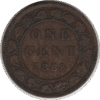 1888 Canada 1 Cent Coin (KM#7 Schön#5)
