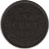 1893 Canada 1 Cent Coin (KM#7 Schön#5)