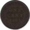 1893 Canada 1 Cent Coin Wide Date (KM#7 Schön#5)