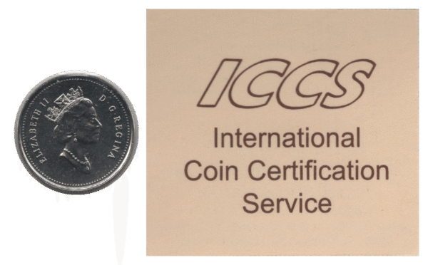 Canada 1999 November Mule 25 Cents ICCS MS65 NBU (Ch#RC-631 KM#352 Schön#333)