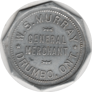 C.1922 W.S. Murray General Merchant Drumbo ONT. width=