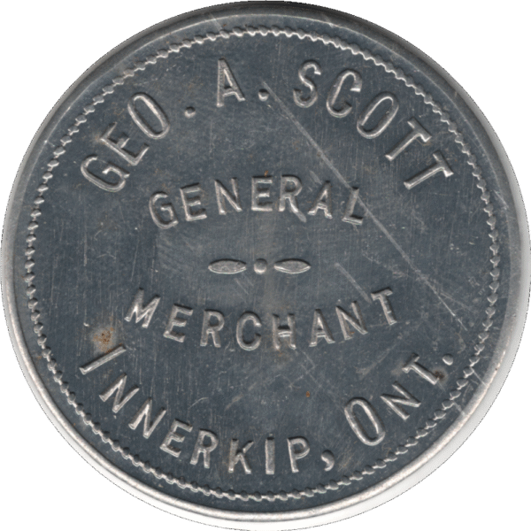 C.1920s Geo. A. Scott General Merchant Innerkip ONT. width=