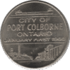 1966 Port Colborne ONT. Incorporation Souvenir Token Port/Fort.