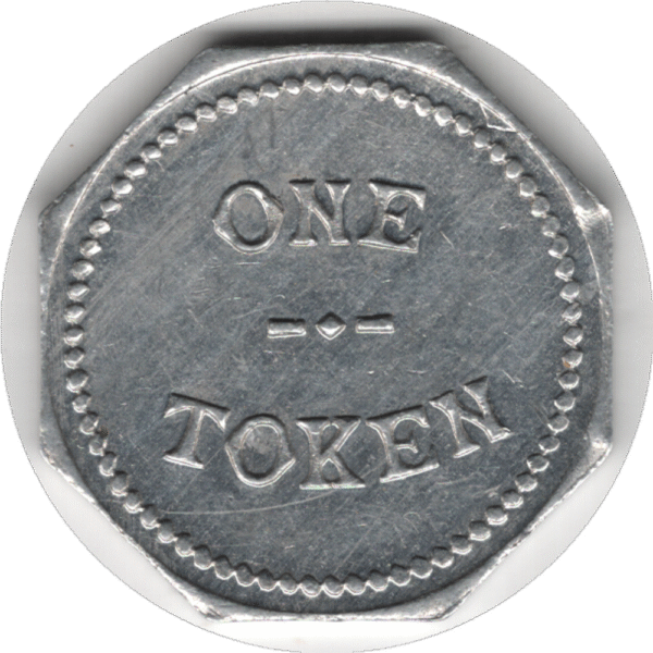 '1931 Wascana Winter Club Regina Sask. ''One Token'' Aligned Dies Mintage: 100'