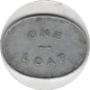 'Australia C. 1920s Newcastle Suburban Co-op Society ''One Loaf'' Token'