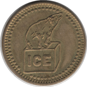 No Date Polar Bear Ice No Cash Value Token Watertown South Dakota
