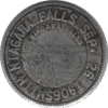 '1906 Niagara Falls ''Self Typer'' Souvenir Token Used Sep. 26 1906'