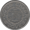 'Early 1900 James Stewart Mfg Woodstock ONT. ''Good Cheer Stoves'' Advertising Token'